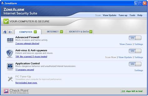 ZoneAlarm Internet Security Suite software credits, cast, crew of song